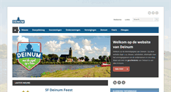 Desktop Screenshot of deinumdorp.nl
